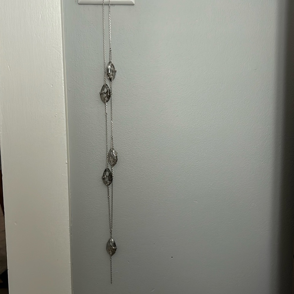 Swarovski drop necklace